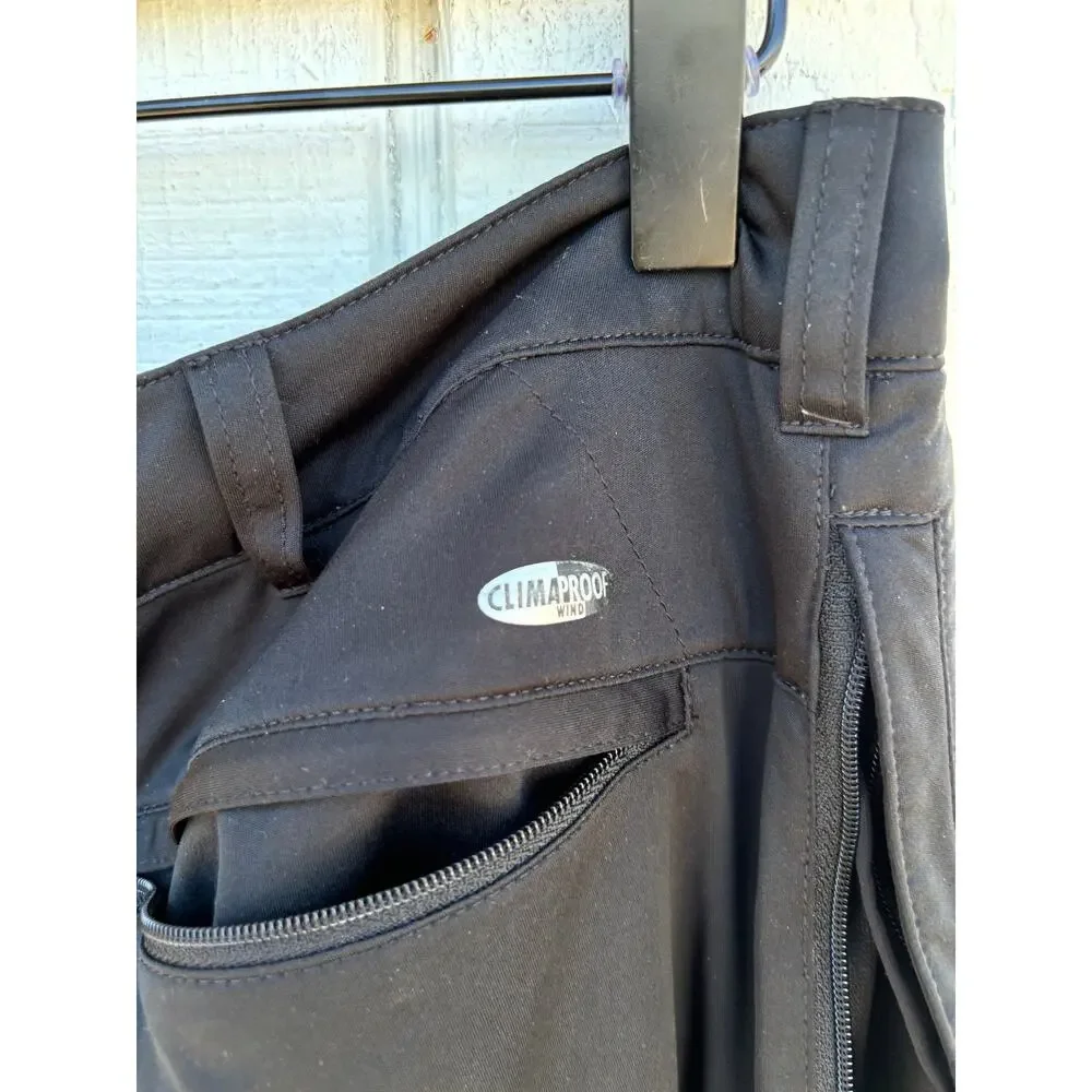 Adidas Black Pants, Zip Ankle, Zip‎ Ventilation, Size Medium
